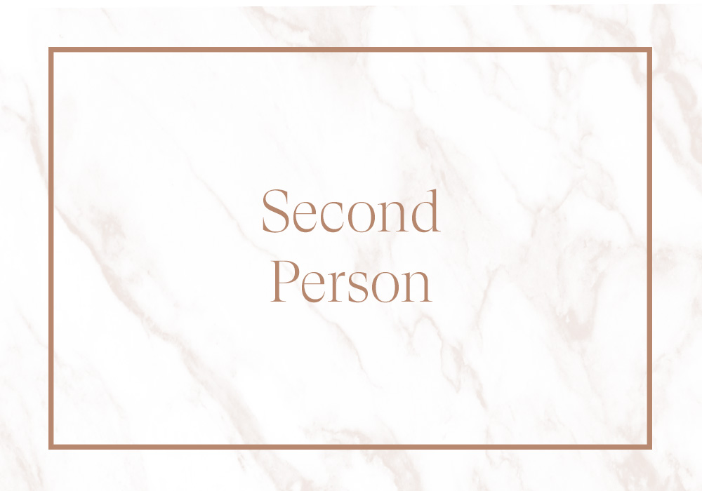 Second person header
