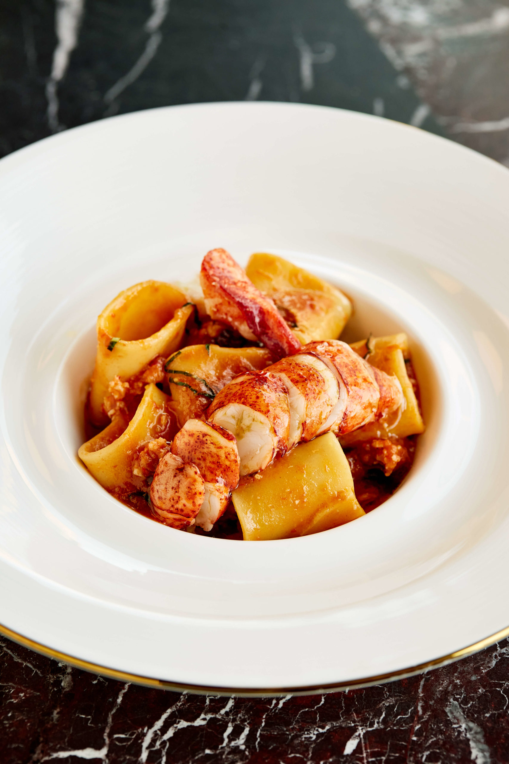 Alveare lobster paccheri