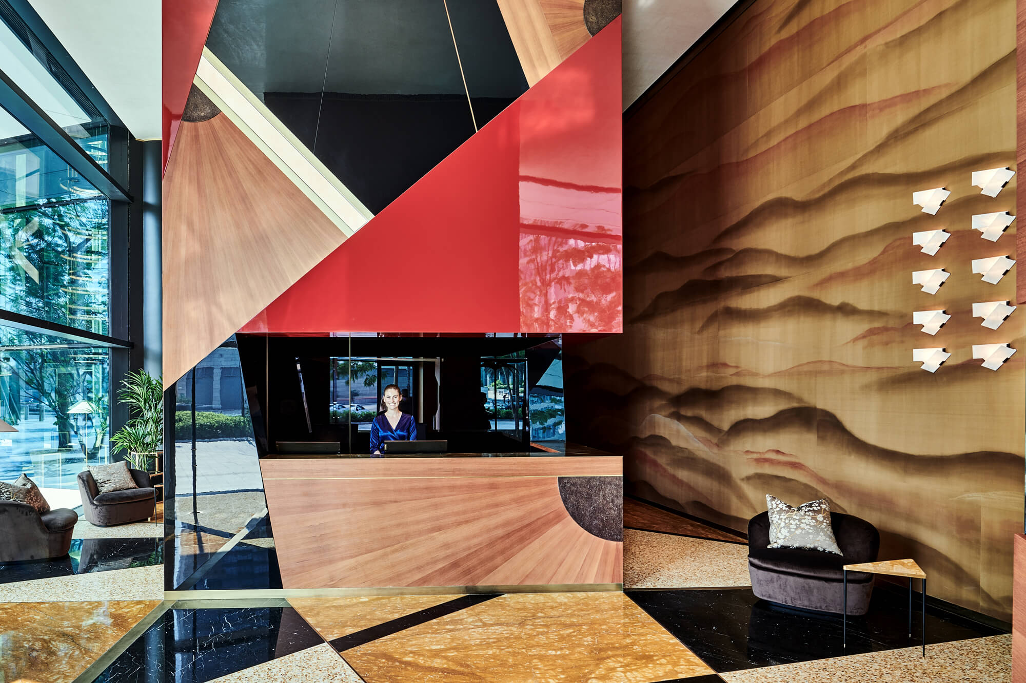 The Arts Club Dubai arrival