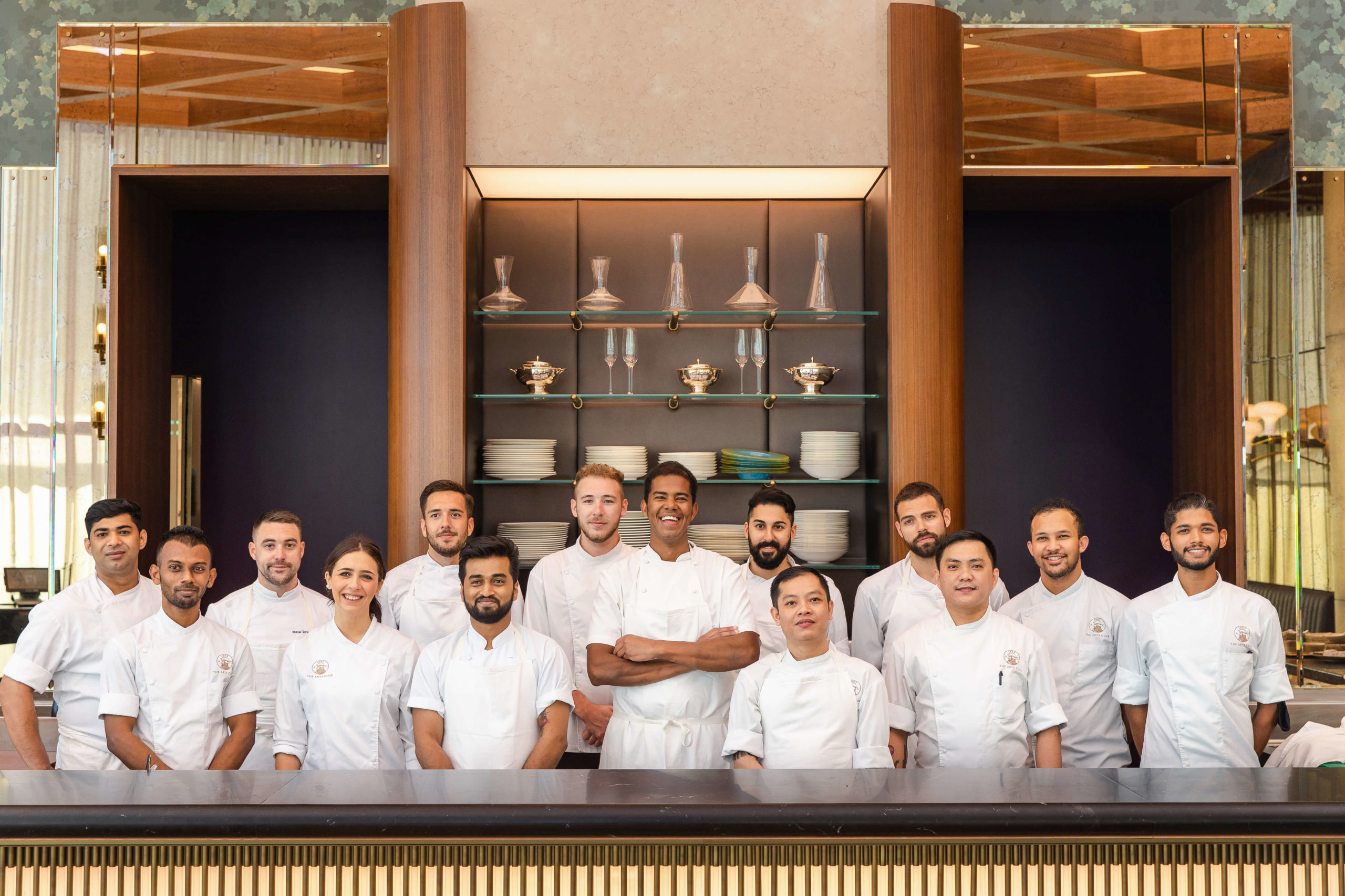 Brasserie kitchen team